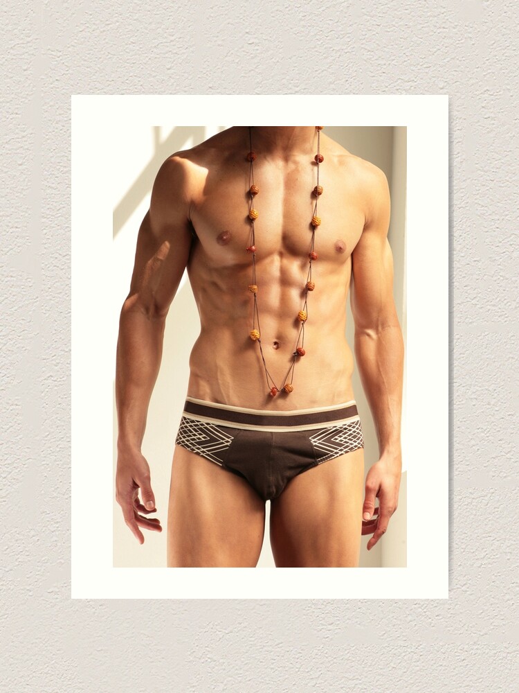 Alternate view of Not all men art IV Art Print