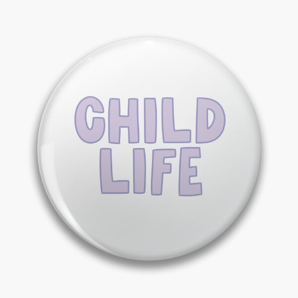 Item preview, Child Life Block - purple designed and sold by Tia Blodgett.