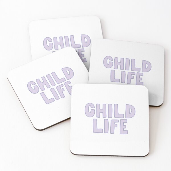 Item preview, Child Life Block - purple designed and sold by Tia Blodgett.