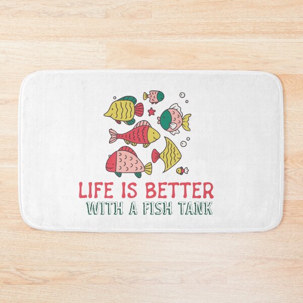 Item preview,  life is better with a fish tank designed and sold by NewAdventure.