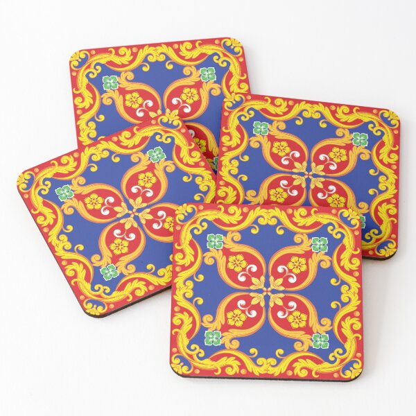 Item preview, Sicilian Baroque Tile designed and sold by nouveaudecor.