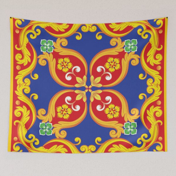 Item preview, Sicilian Baroque Tile designed and sold by nouveaudecor.