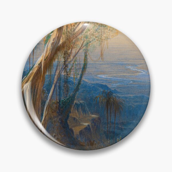 Item preview, Plains of Bengal, from above Siligoree by Edward Lear (1874) designed and sold by allhistory.