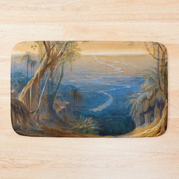 Item preview, Plains of Bengal, from above Siligoree by Edward Lear (1874) designed and sold by allhistory.