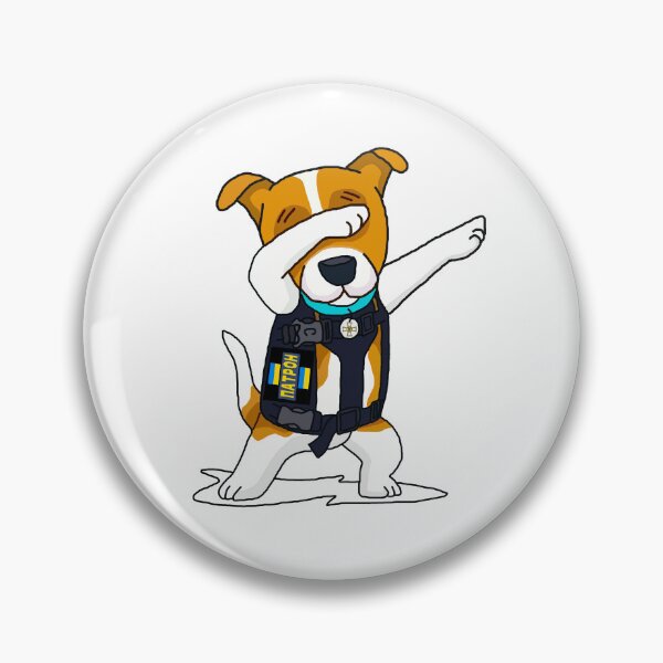 Artikelvorschau, Ukrainische Streitkräfte Dabbing Dance Dog Patron Jack Russell Terrier entworfen und verkauft von Aide.