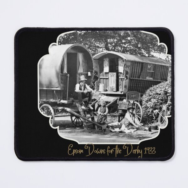 Item preview, Epsom Downs for the derby 1933 Bowtop wagon   designed and sold by amy greaves.