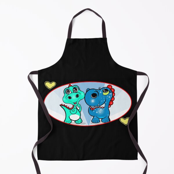 Item preview, They are bosom buddies - Happy Dinosaurs designed and sold by Shirley cute art .