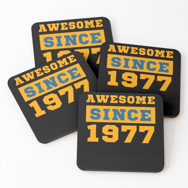 Item preview, Awesome Since 1977 designed and sold by Yallwofunart.