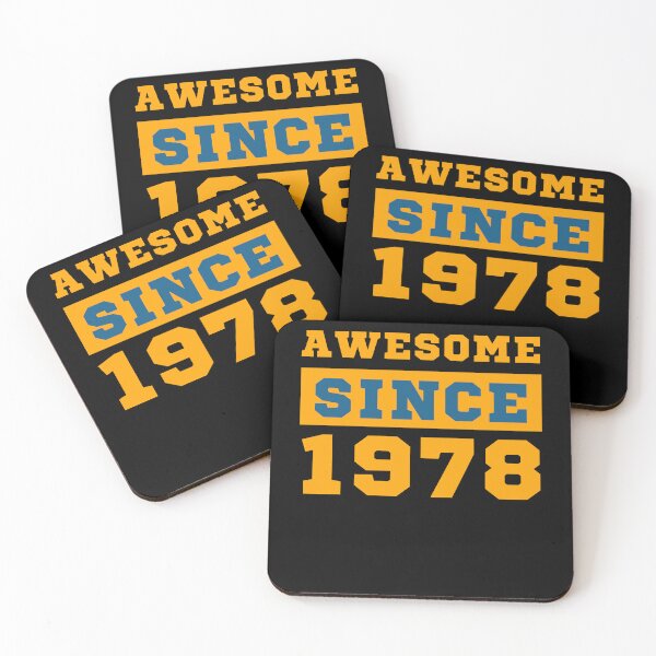Item preview, Awesome Since 1978 designed and sold by Yallwofunart.