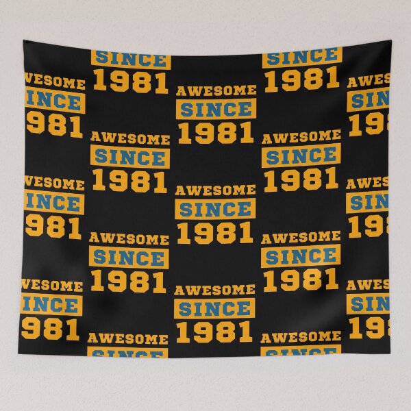 Item preview, Awesome Since 1981 designed and sold by Yallwofunart.