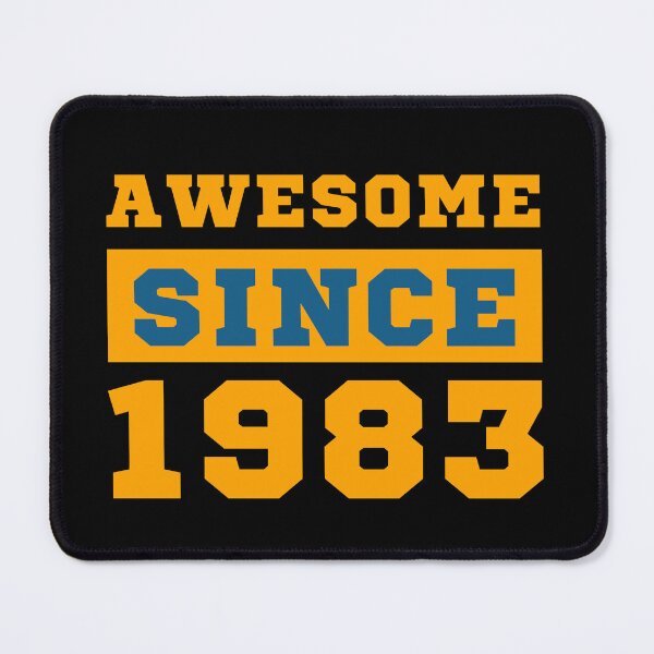 Item preview, Awesome Since 1983 designed and sold by Yallwofunart.