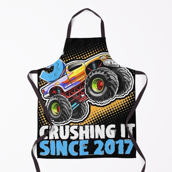 Item preview, 5 Crushing It Sin.ce 2017 Mon.ster Truck 5th Birthday Boys designed and sold by CONCEPCION654.