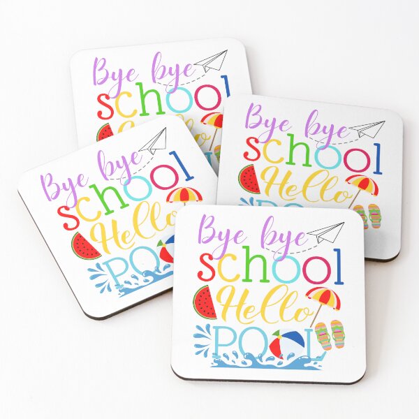 Item preview, Bye Bye School Hello Pool Happy Last Day Of School designed and sold by HappyPeeps.