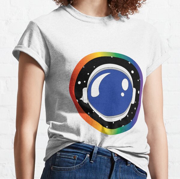 Gay Pride Astronaut Classic T-Shirt