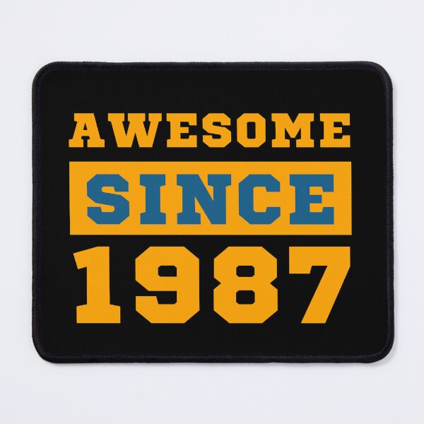 Item preview, Awesome Since 1987 designed and sold by Yallwofunart.