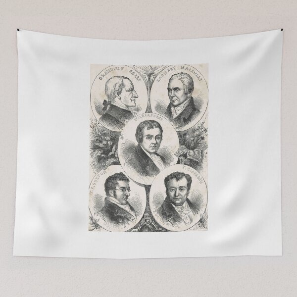 Item preview, Heroes of the Slave trade abolition movement designed and sold by artfromthepast.