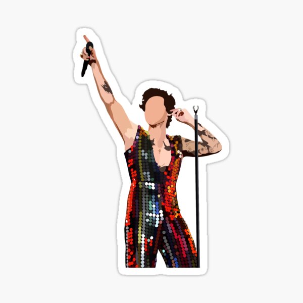 Harry Styles print Sticker