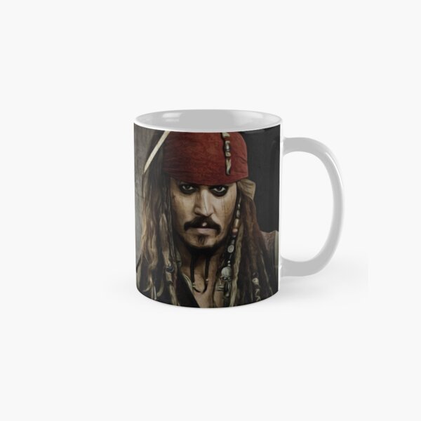 Pirate Skull and Crossbones Simple Modern Coffee Mug