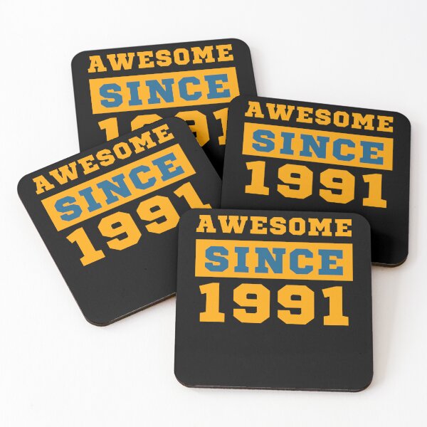 Item preview, Awesome Since 1991 designed and sold by Yallwofunart.