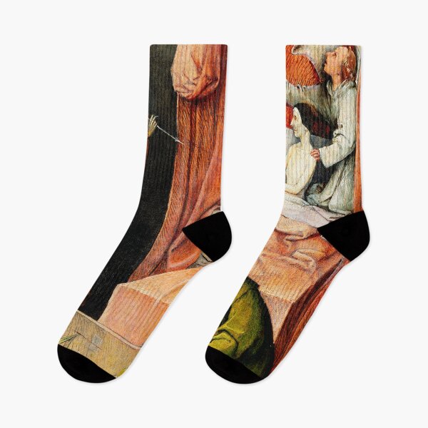 Item preview, Death and the Miser painting by Hieronymus Bosch  designed and sold by MagicStrawberry.