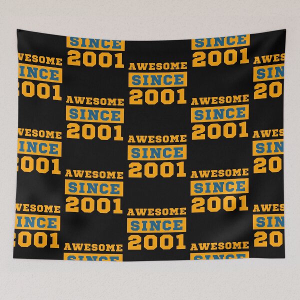 Item preview, Awesome Since 2001 designed and sold by Yallwofunart.