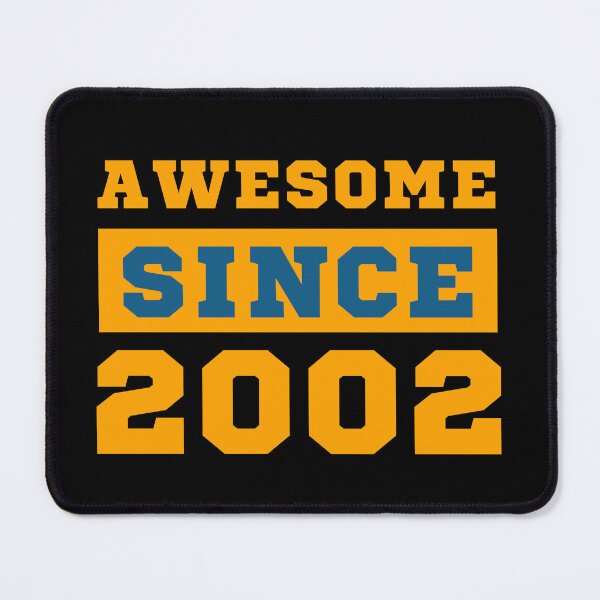 Item preview, Awesome Since 2002 designed and sold by Yallwofunart.