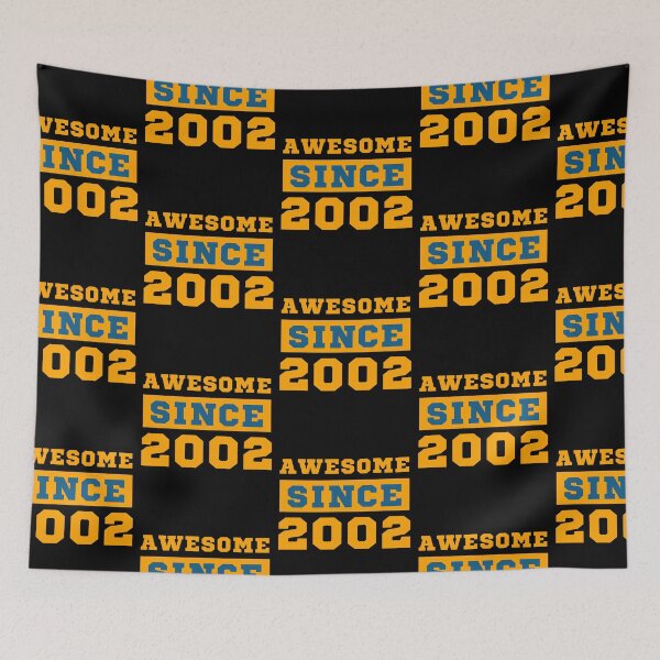 Item preview, Awesome Since 2002 designed and sold by Yallwofunart.
