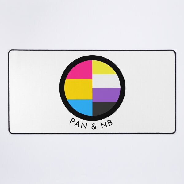 Item preview, Pan and Nonbinary Pride Flags designed and sold by FallenFeline.