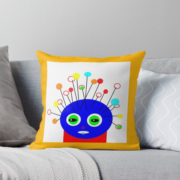 Item preview, Art on a pillow, POLLY DOLLOPS collectable gifts designed and sold by ackelly4.
