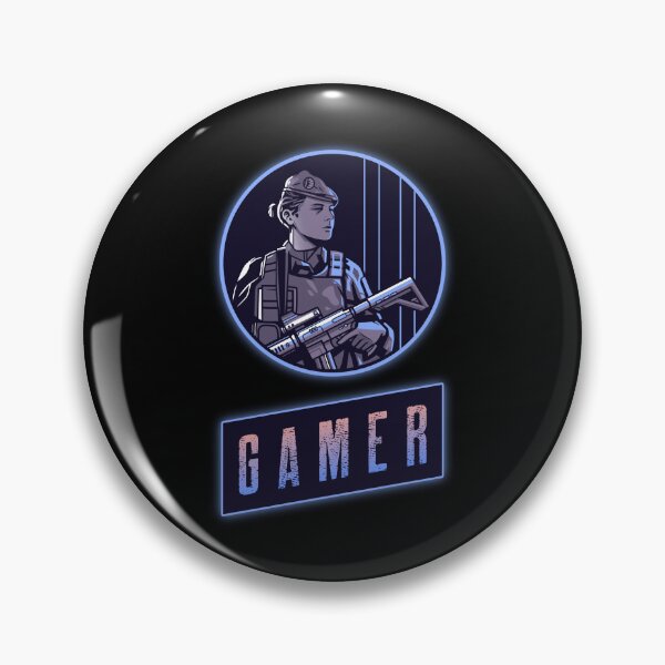 Item preview, Gamer with Professional Female Shooter designed and sold by PRIVARSHU.
