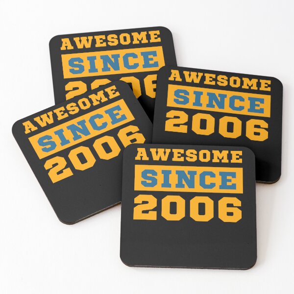Item preview, Awesome Since 2006 designed and sold by Yallwofunart.