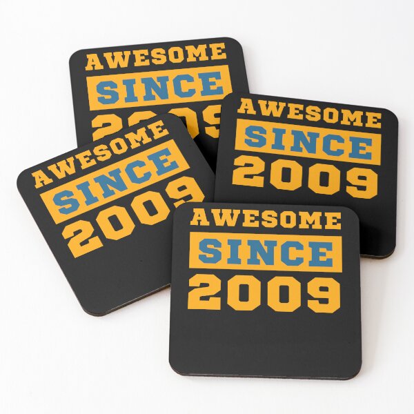 Item preview, Awesome Since 2009 designed and sold by Yallwofunart.