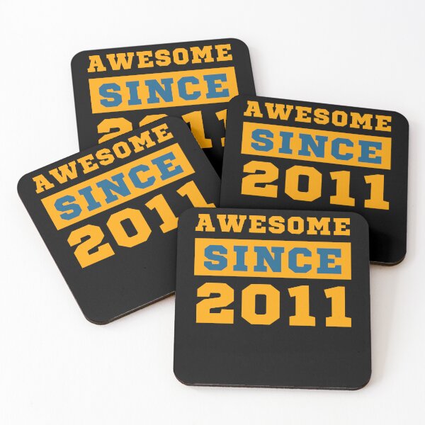 Item preview, Awesome Since 2011 designed and sold by Yallwofunart.