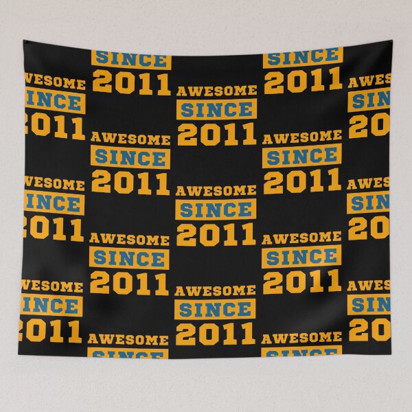 Item preview, Awesome Since 2011 designed and sold by Yallwofunart.