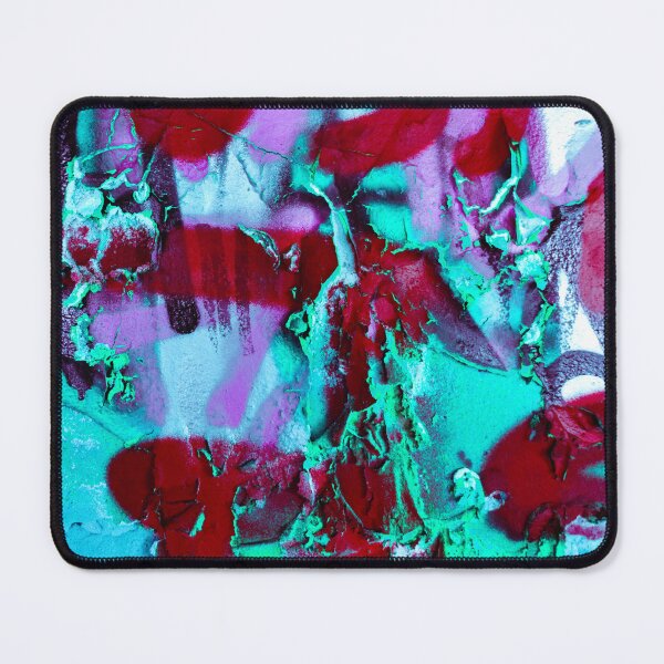 Item preview, Decorative colorful textured background - modern abstract red turquoise pattern designed and sold by fowons.
