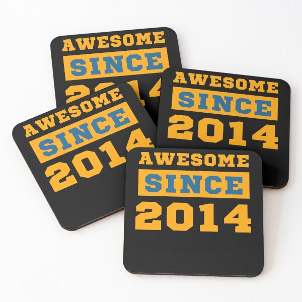 Item preview, Awesome Since 2014 designed and sold by Yallwofunart.
