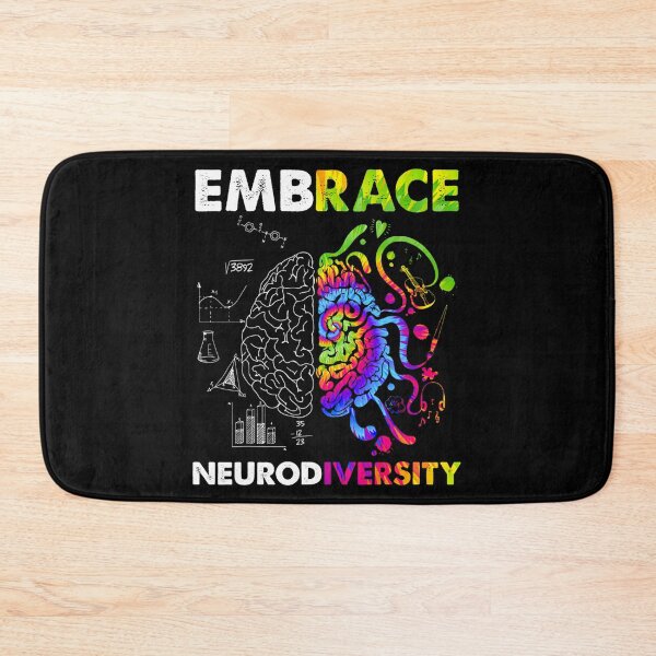 Item preview, Embrace Neurodiversity Autism Awareness ASD Men Women Kids designed and sold by stanton88.