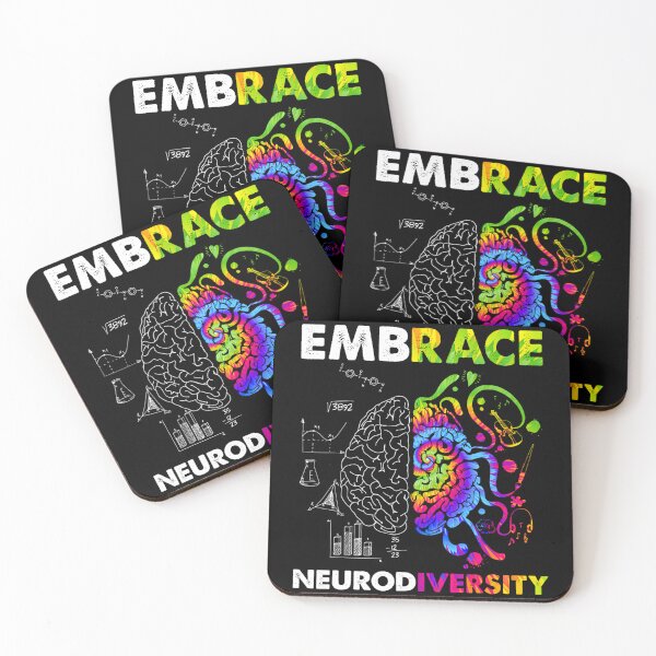 Item preview, Embrace Neurodiversity Autism Awareness ASD Men Women Kids designed and sold by stanton88.