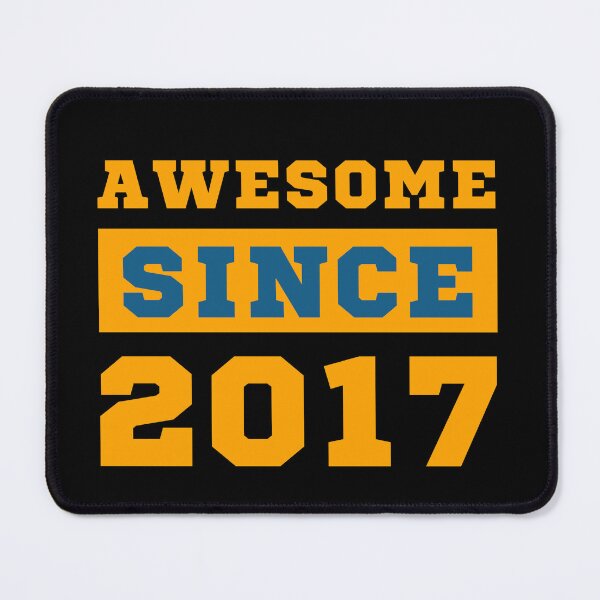 Item preview, Awesome Since 2017 designed and sold by Yallwofunart.