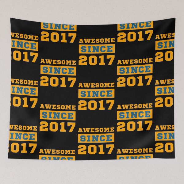 Item preview, Awesome Since 2017 designed and sold by Yallwofunart.