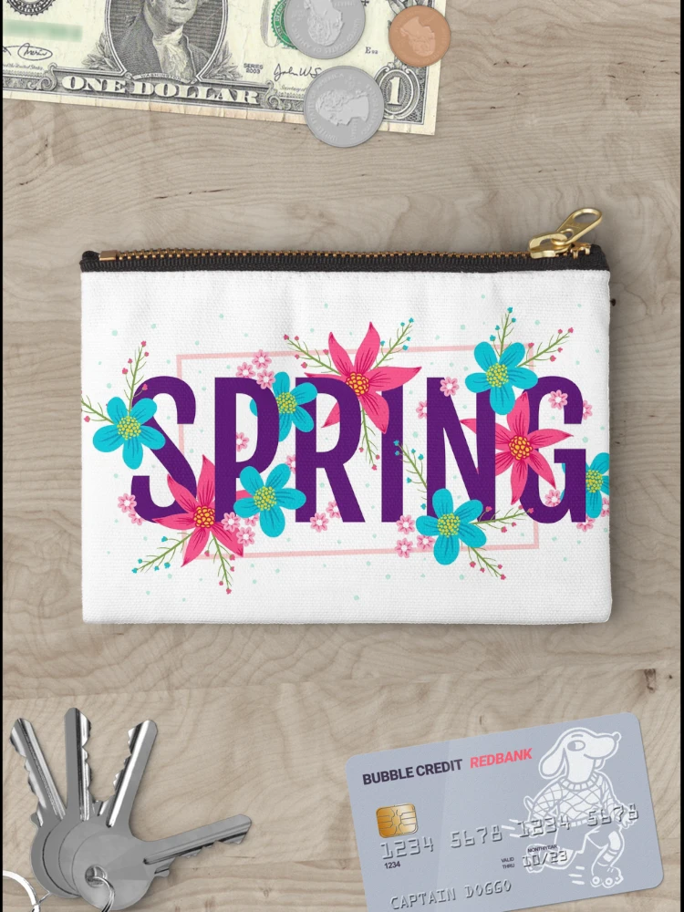 Thumbnail 3 of 4, Zipper Pouch, Spring designed and sold by SIR13.