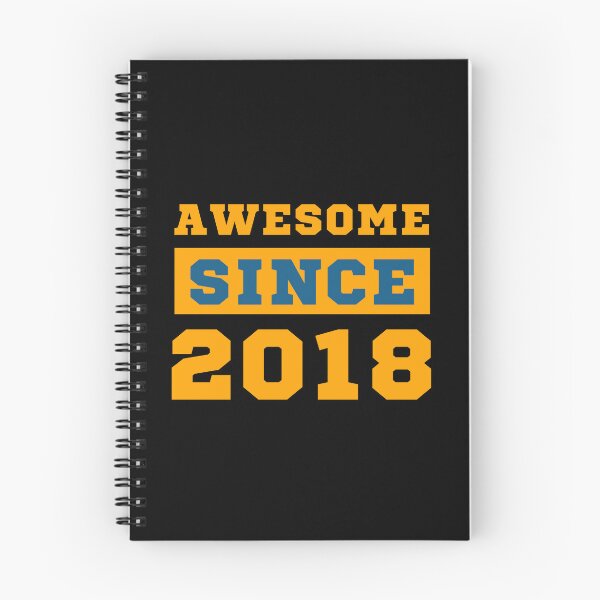 Item preview, Awesome Since 2018 designed and sold by Yallwofunart.