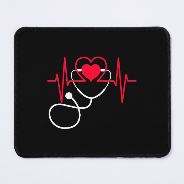 Item preview, Funny Heart Beats Nurse Nursing Medical designed and sold by GreenFarm2022.