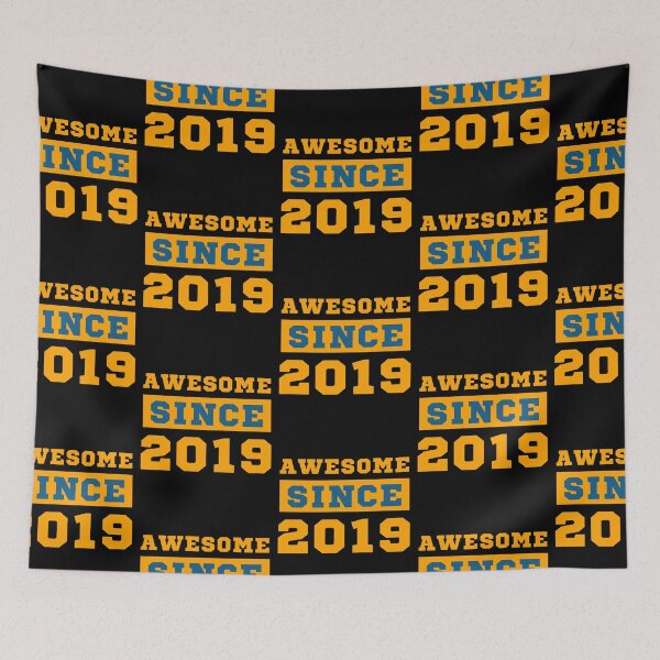Item preview, Awesome Since 2019 designed and sold by Yallwofunart.