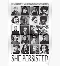 Nevertheless, She Persisted Poster