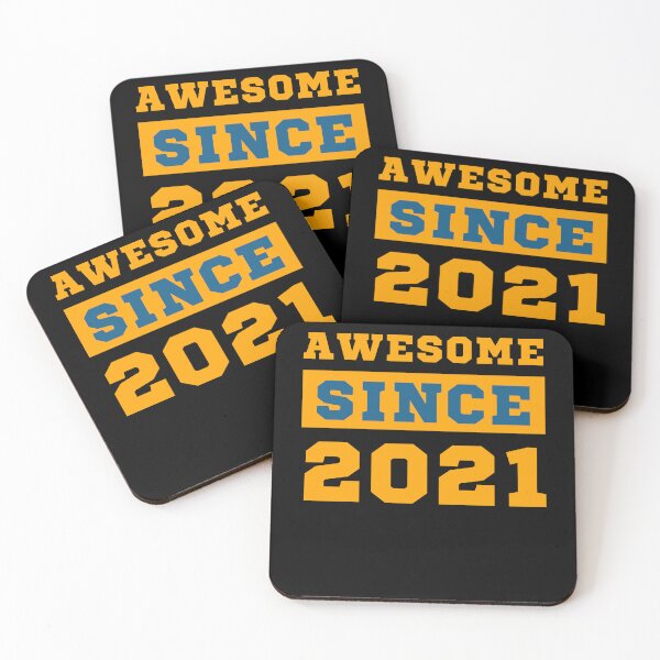Item preview, Awesome Since 2021 designed and sold by Yallwofunart.