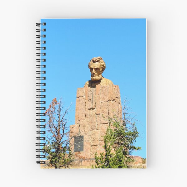 Item preview, Statue of Lincoln's Head..Laramie, Wyo. designed and sold by Diane Arndt.