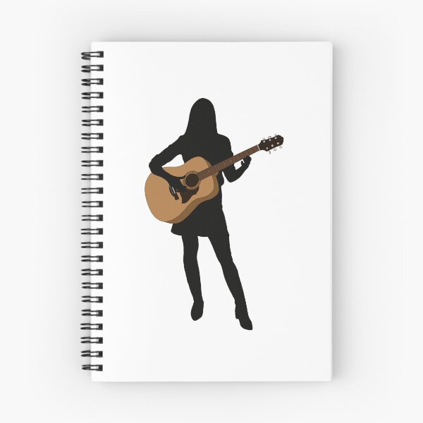 Item preview, mujer, silueta, guitarra acústica, jugador designed and sold by limitLIS.