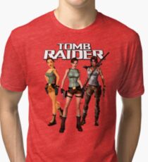 tomb raider Tri-blend T-Shirt