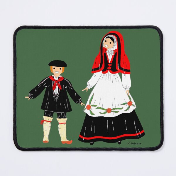 Item preview, Folklore of Hautes-Pyrenees, France designed and sold by Catherine Debusne.